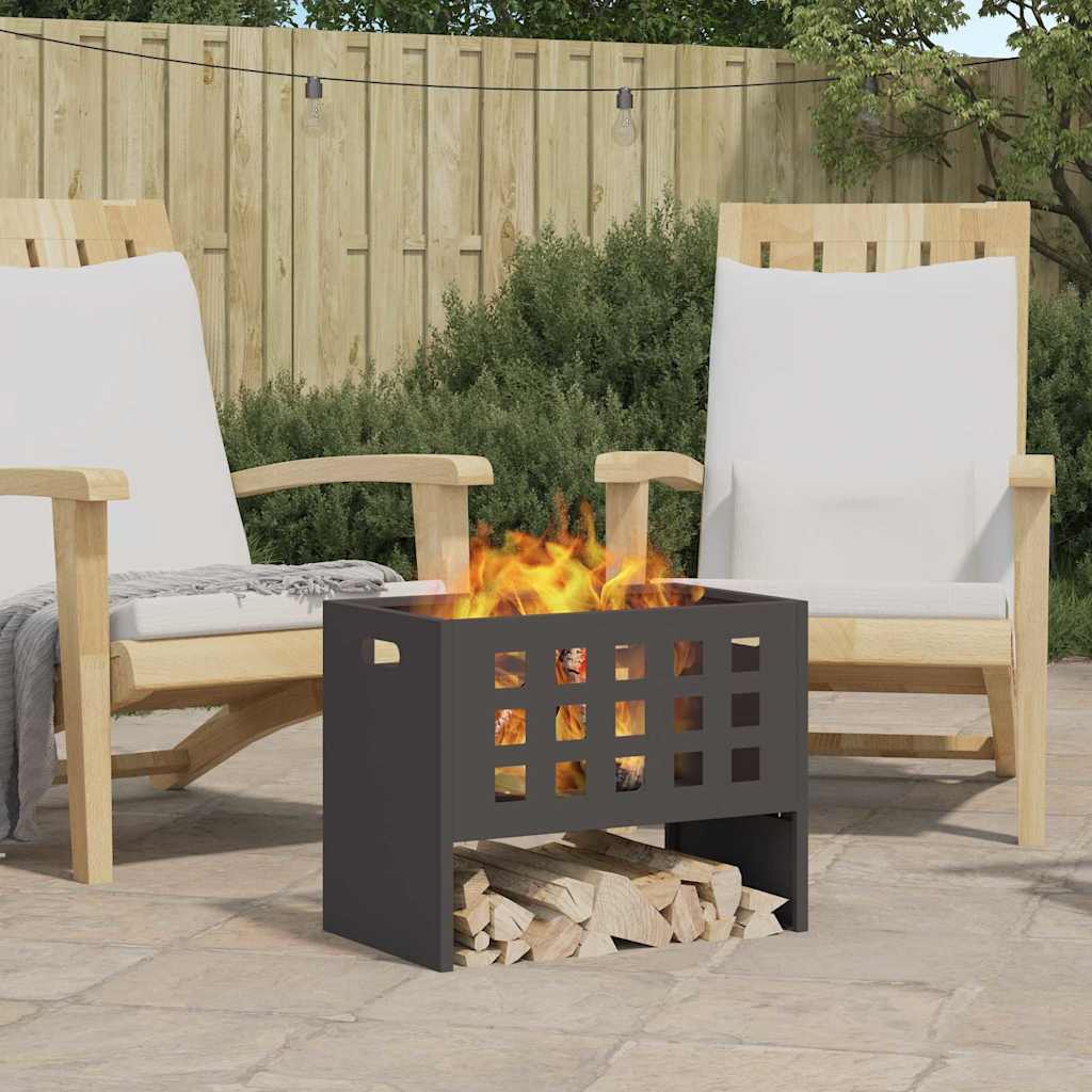 Kamin Crna 50 x 30 x 40 cm Čelik