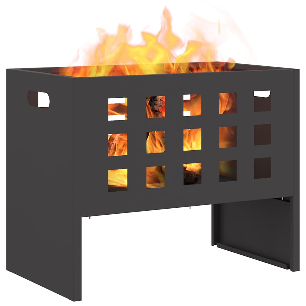 Kamin Crna 50 x 30 x 40 cm Čelik