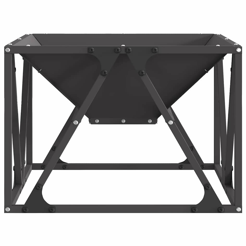 Kamin Crna 50 x 50 x 35 cm Čelik