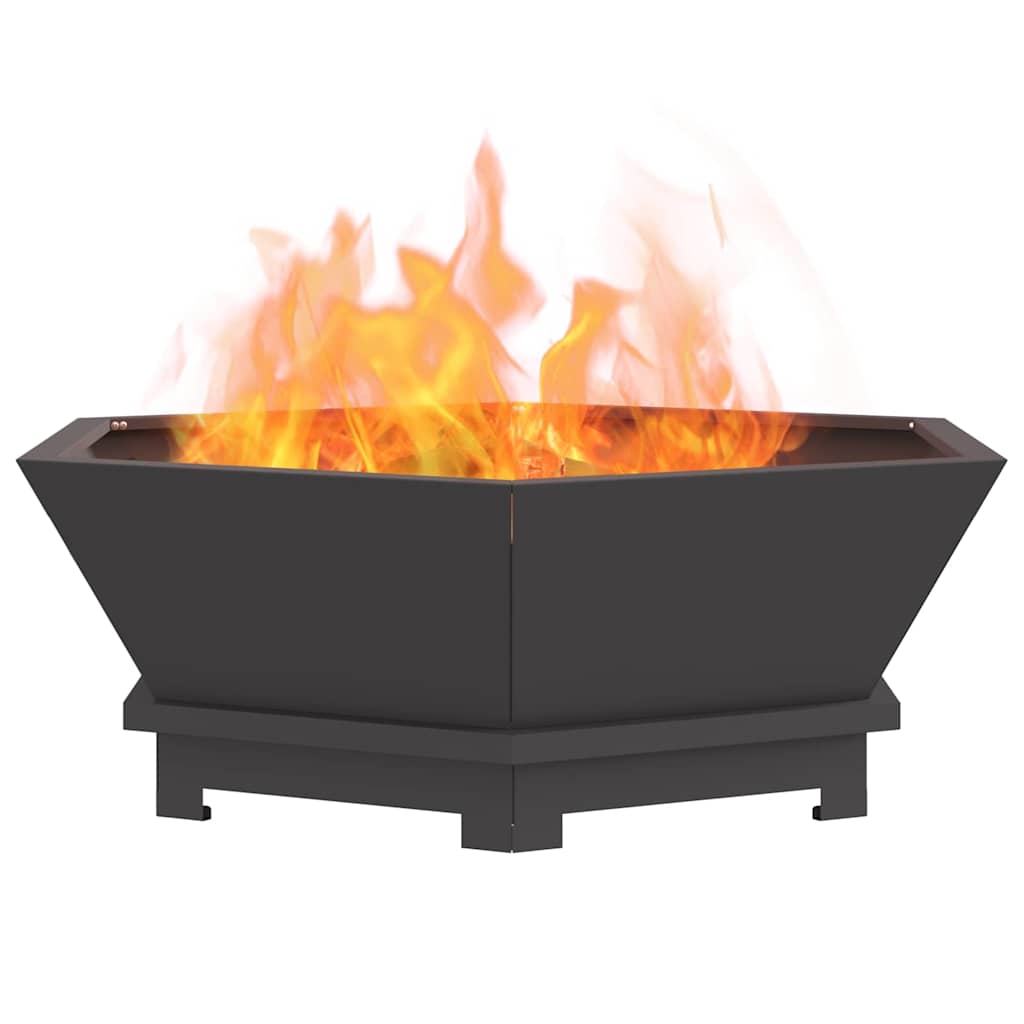 Kamin Crna 75 x 75 x 28 cm Čelik