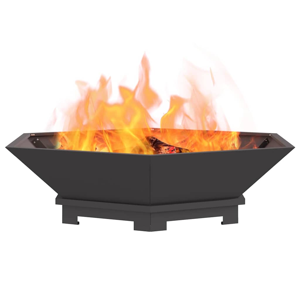 Kamin Crna 100 x 100 x 28 cm Čelik