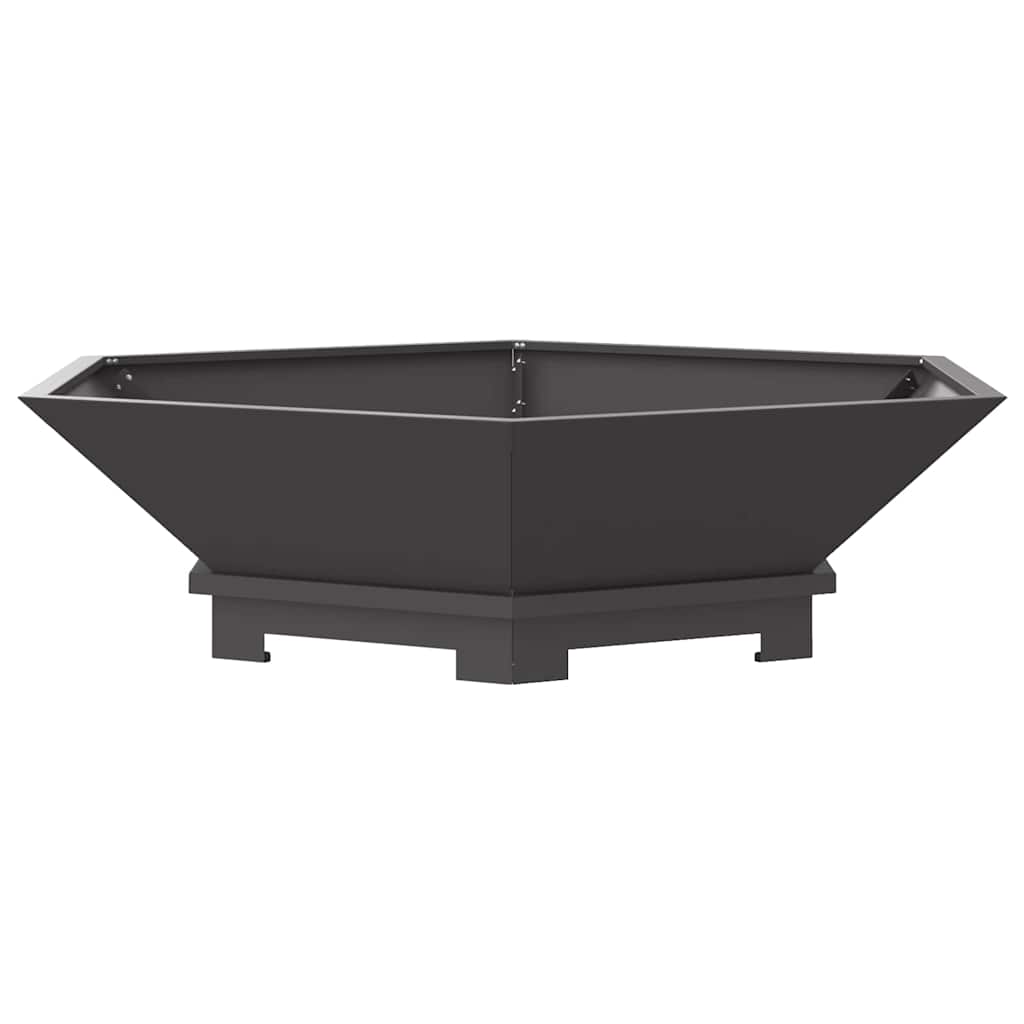 Kamin Crna 100 x 100 x 28 cm Čelik