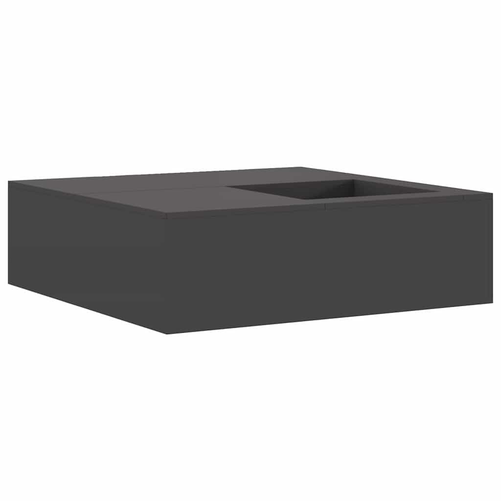 Kamin Crna 100 x 100 x 30 cm Čelik