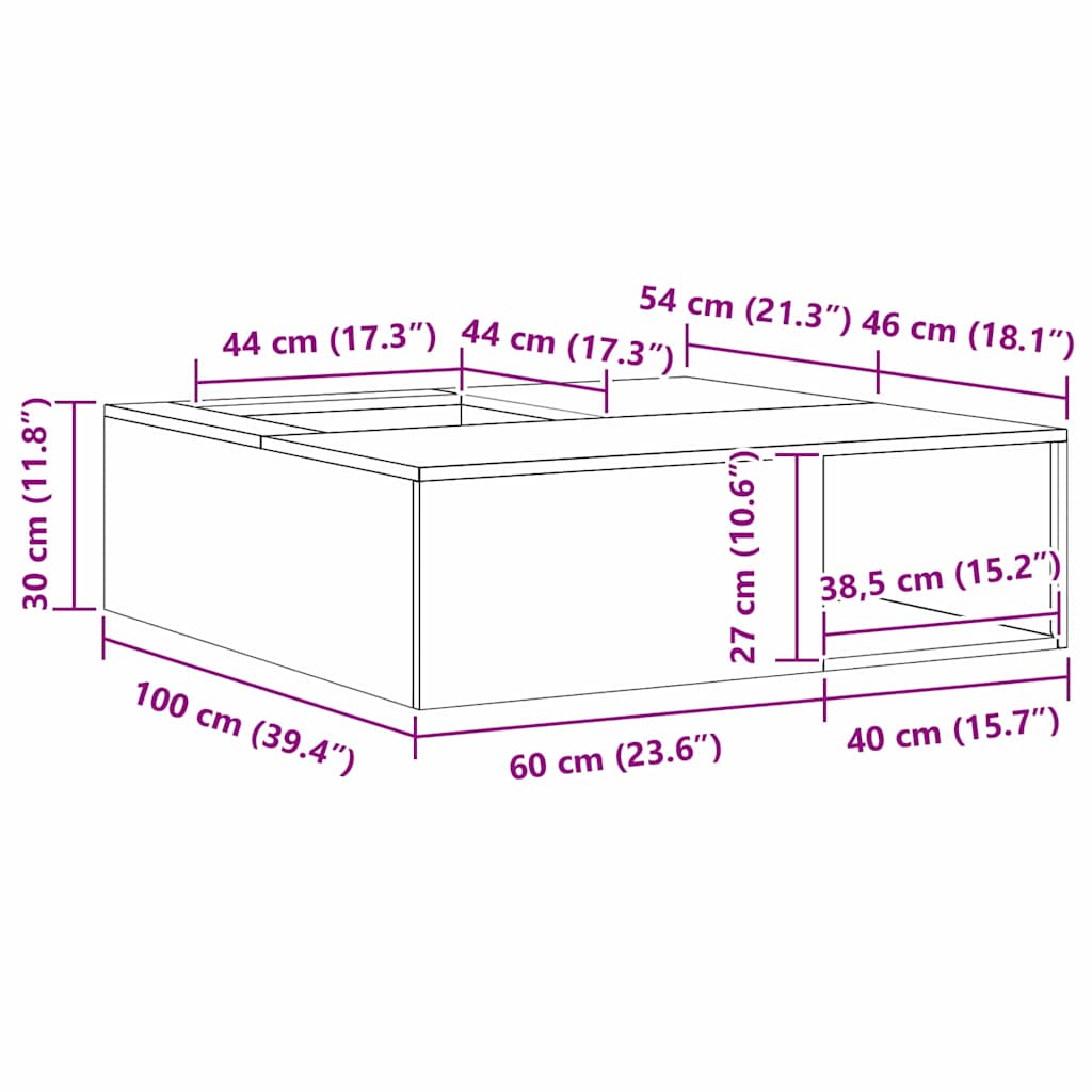 Kamin Crna 100 x 100 x 30 cm Čelik