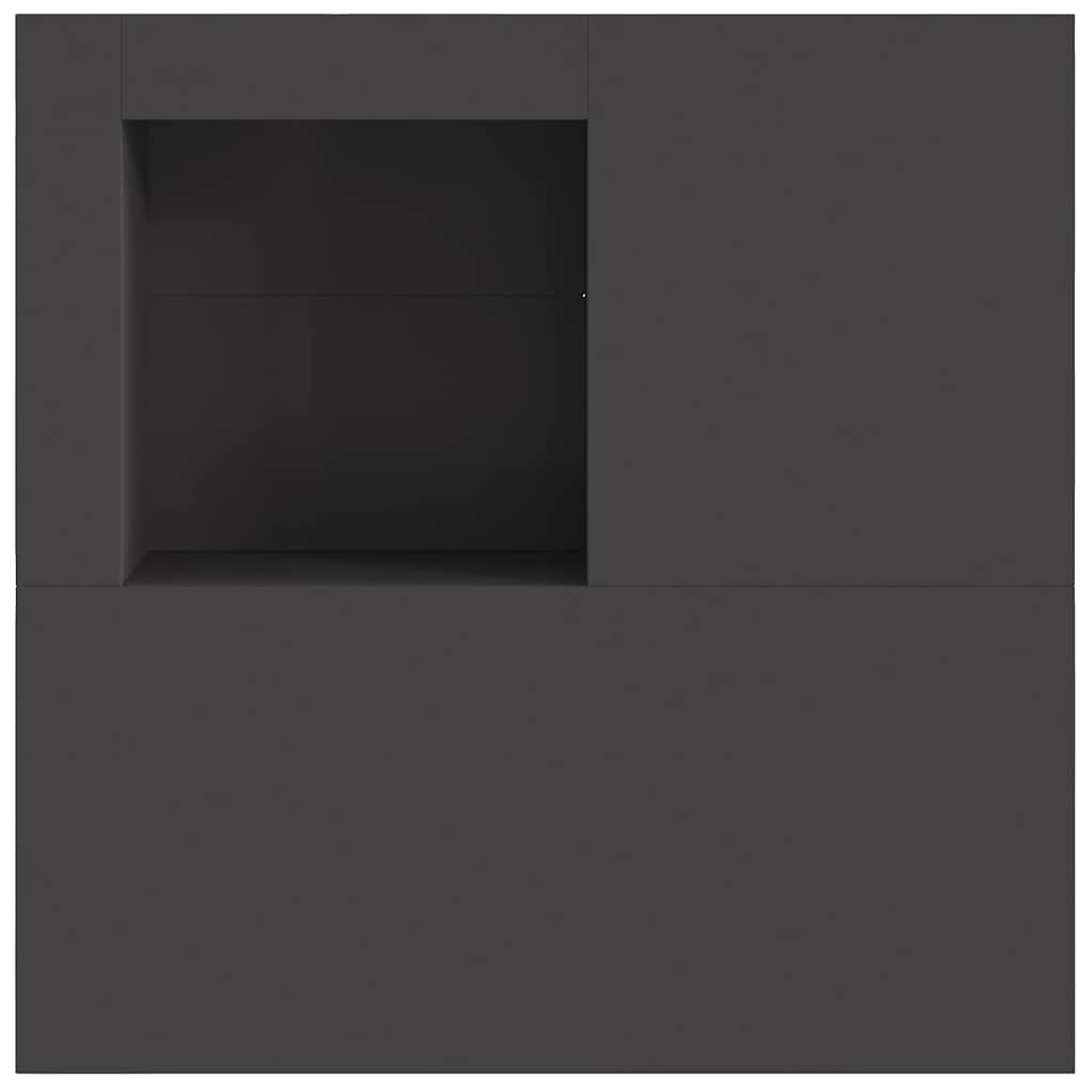 Kamin Crna 100 x 100 x 30 cm Čelik