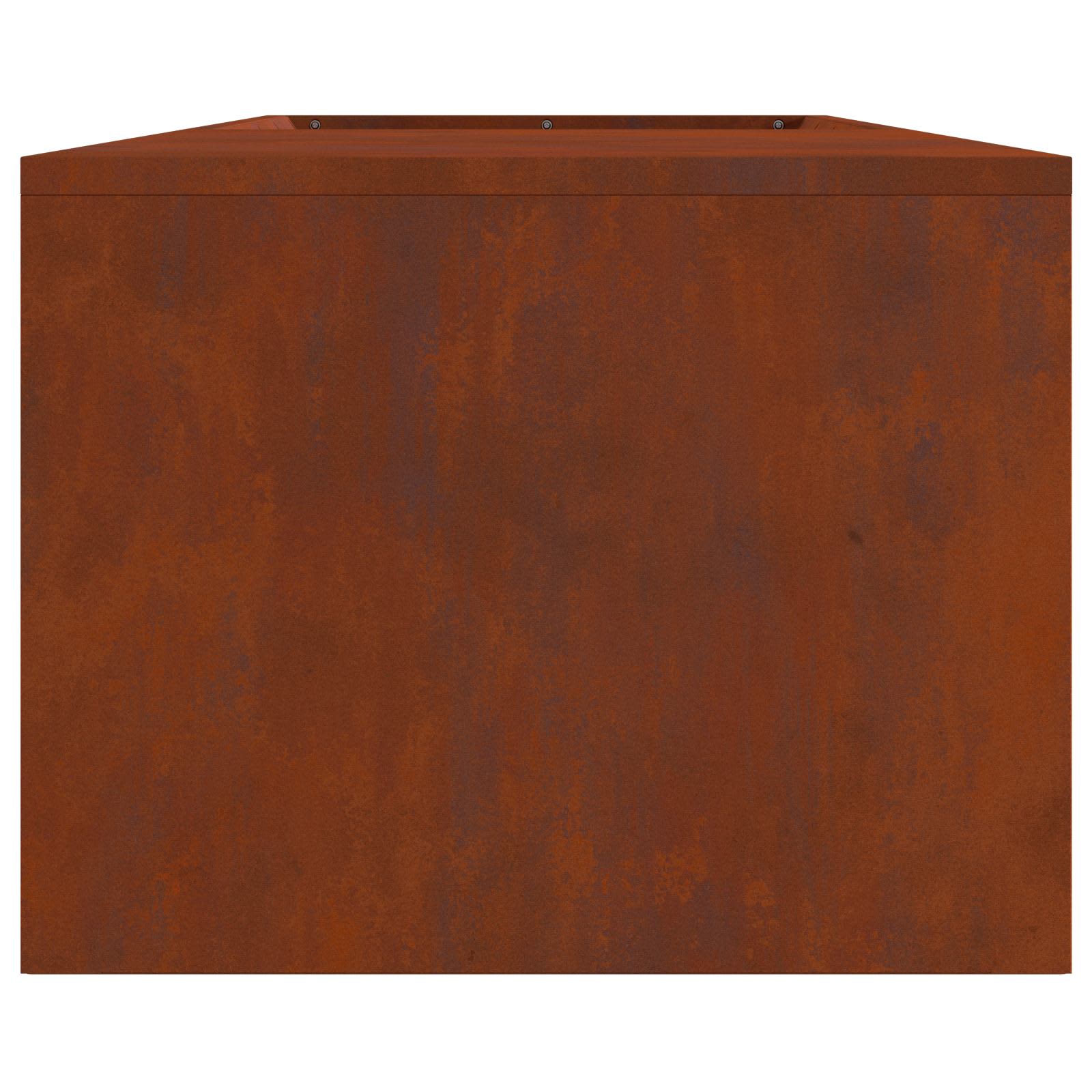 Kamin Smeđa 160 x 45 x 35 cm Čelik