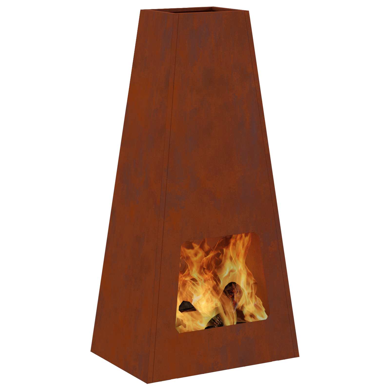 Kamin Smeđa Veličina 50 x 35 x 100 cm