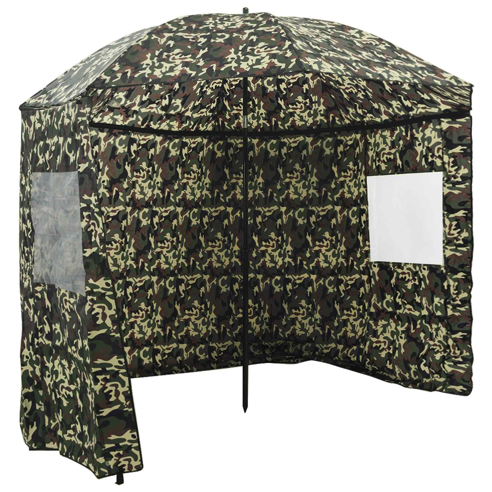 Kišobran za Ribolov Maskirna 220 x 185 cm Oxford poliester
