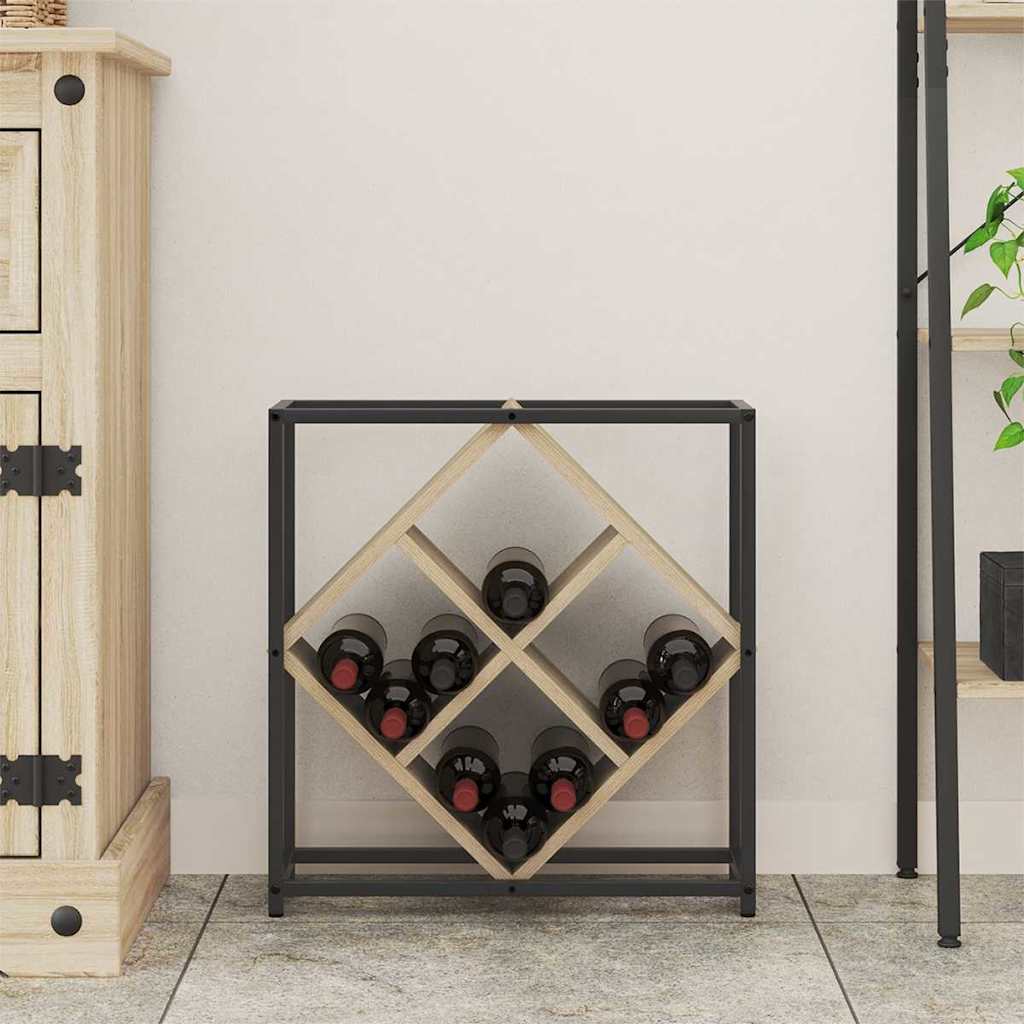 Stalak za vino Sonoma hrast 51 x 18 x 52,5 cm Konstruirano drvo