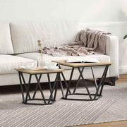 Set pomoćnih stolića 2 pcs Sonoma hrast