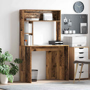 Stol s policom Staro drvo 91 x 50 x 149 cm Konstruirano drvo