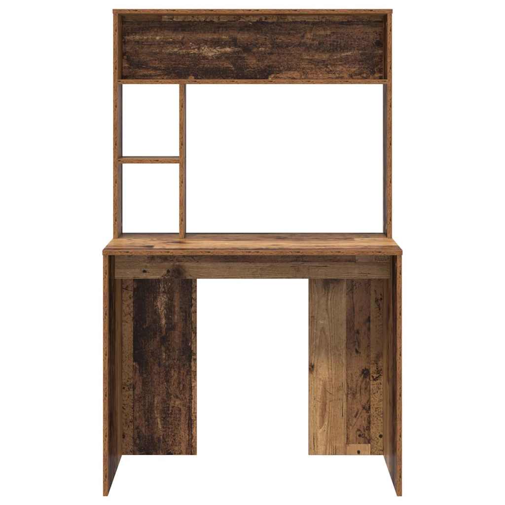 Stol s policom Staro drvo 91 x 50 x 149 cm Konstruirano drvo