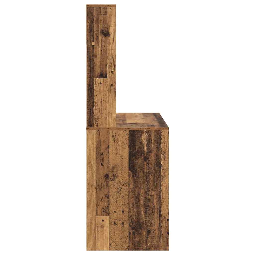 Stol s policom Staro drvo 91 x 50 x 149 cm Konstruirano drvo