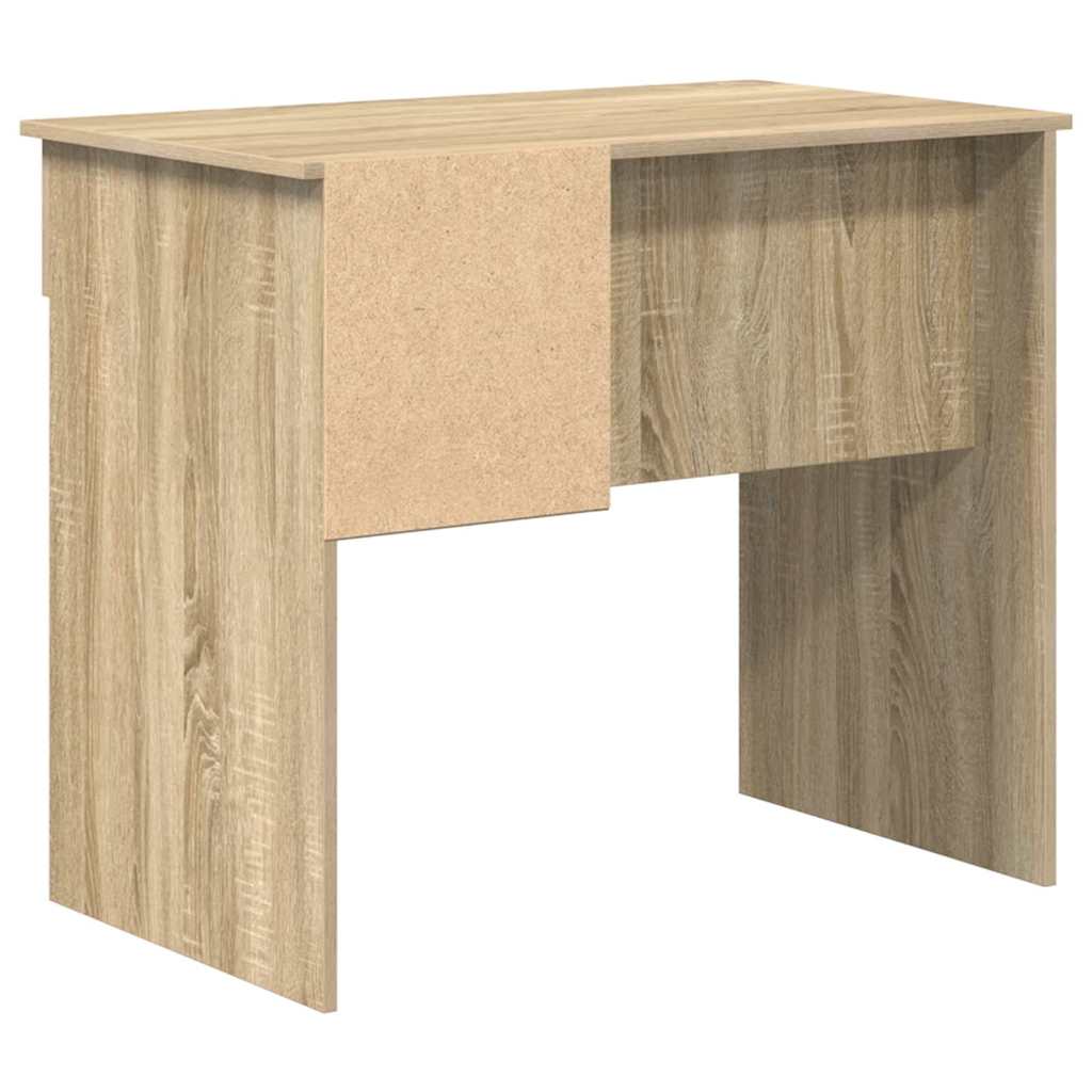 Stol s ladicama Sonoma hrast 90 x 49 x 75 cm Konstruirano drvo