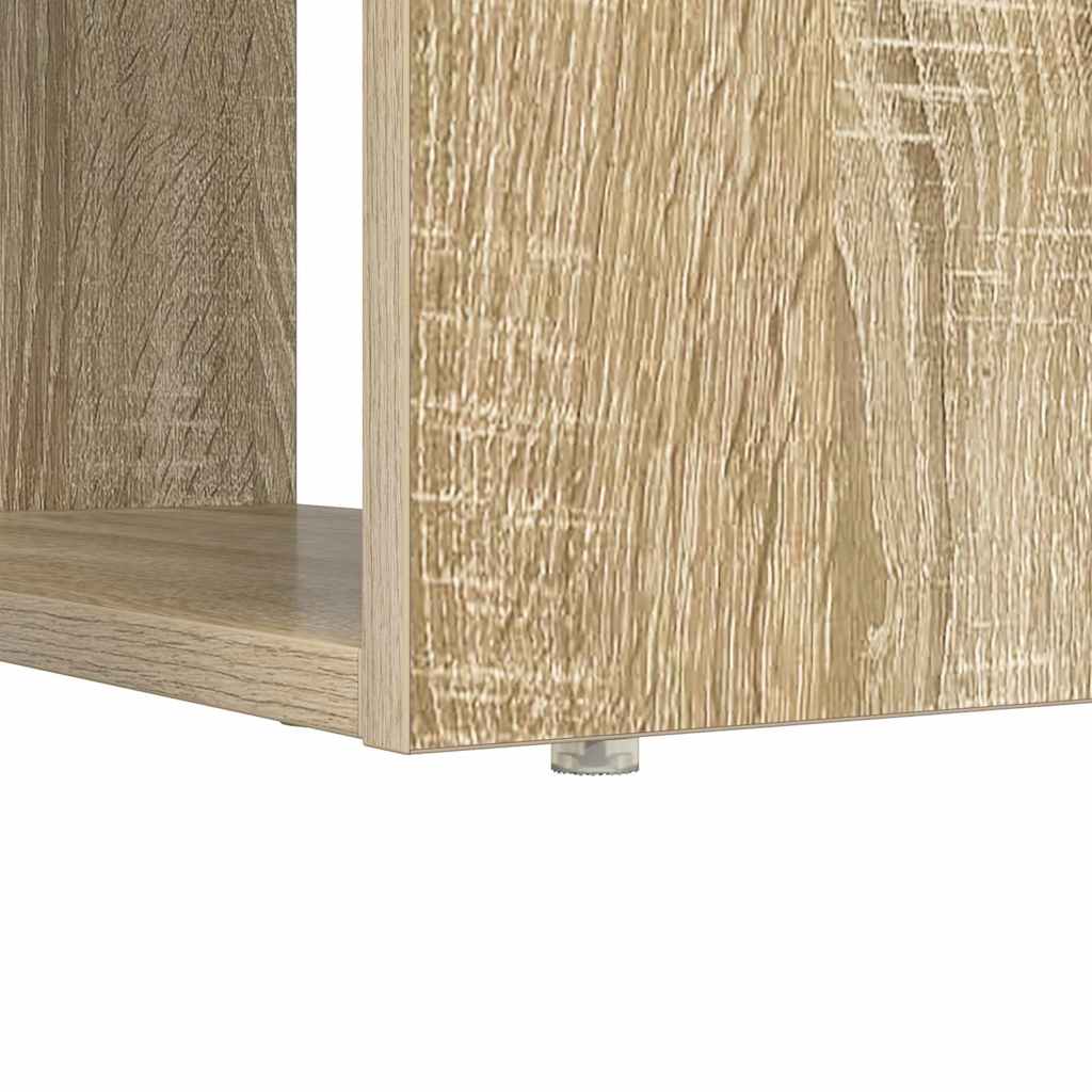 Stol s policom Sonoma hrast 113 x 54 x 120 cm Konstruirano drvo