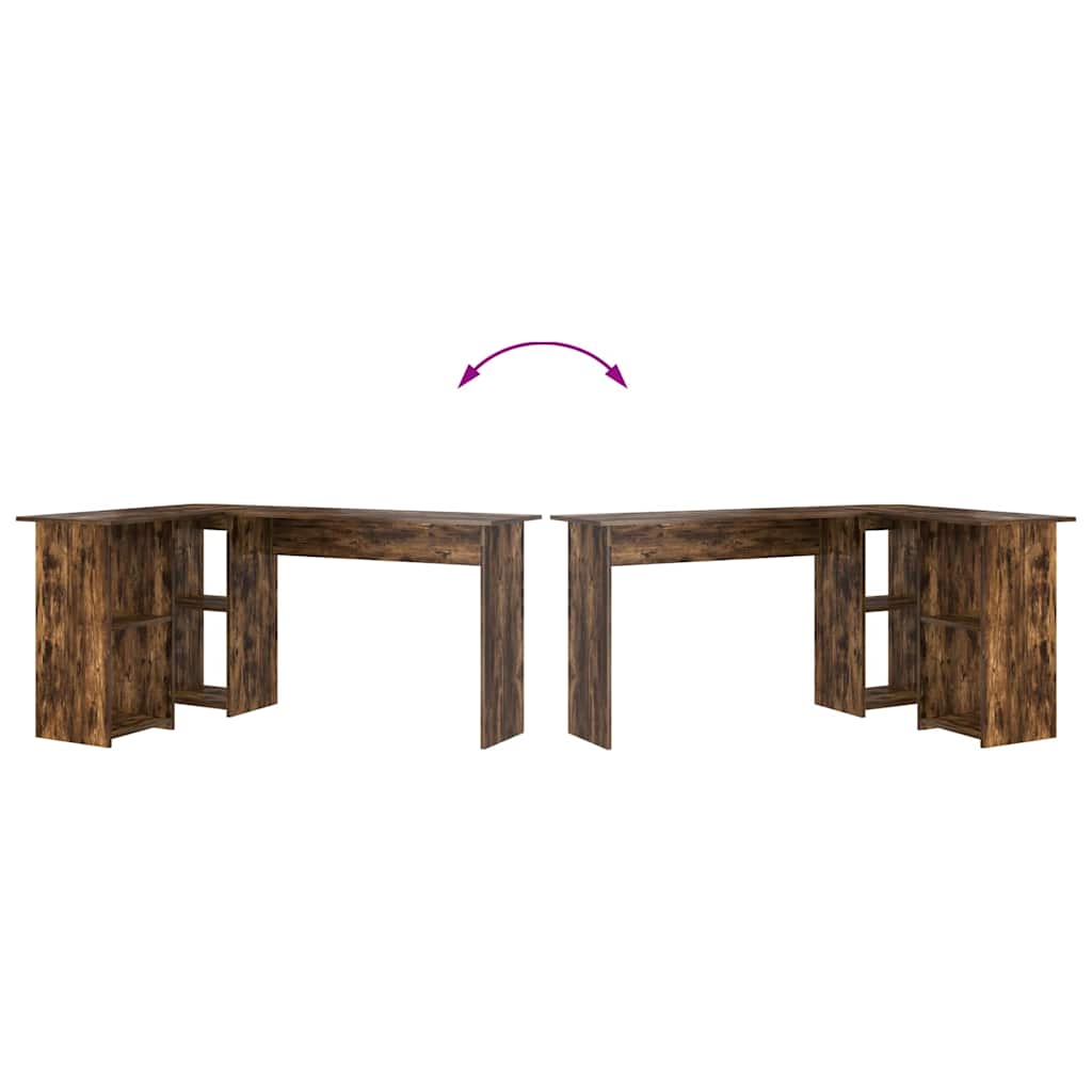 Stol Dimljeni hrast 142 x 102 x 73 cm Konstruirano drvo