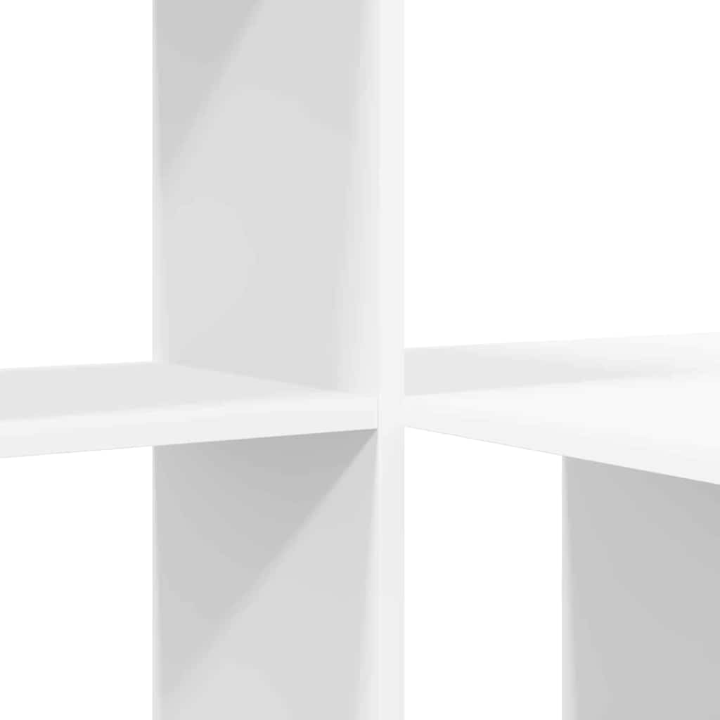 Stol s policom Bijelo 131,5 x 50 x 106,5 cm Konstruirano drvo