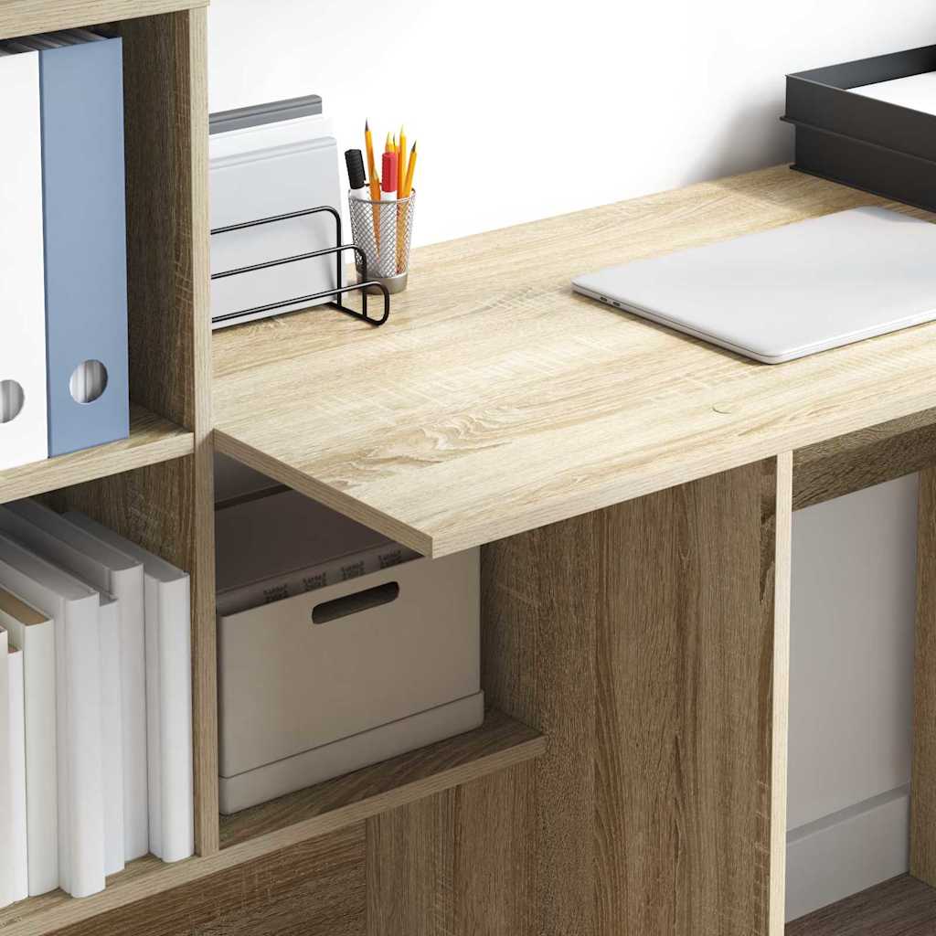 Stol Sonoma hrast 131,5 x 50 x 106,5 cm Konstruirano drvo