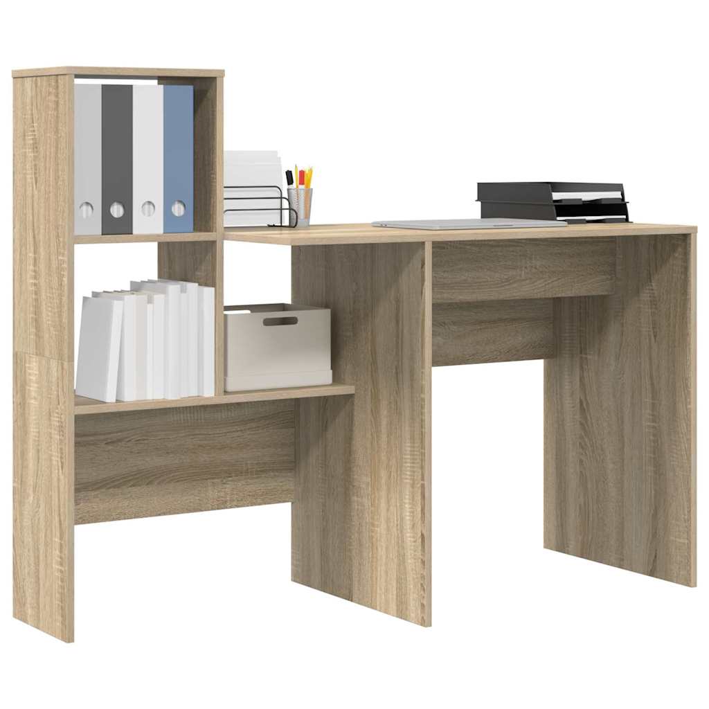 Stol Sonoma hrast 131,5 x 50 x 106,5 cm Konstruirano drvo