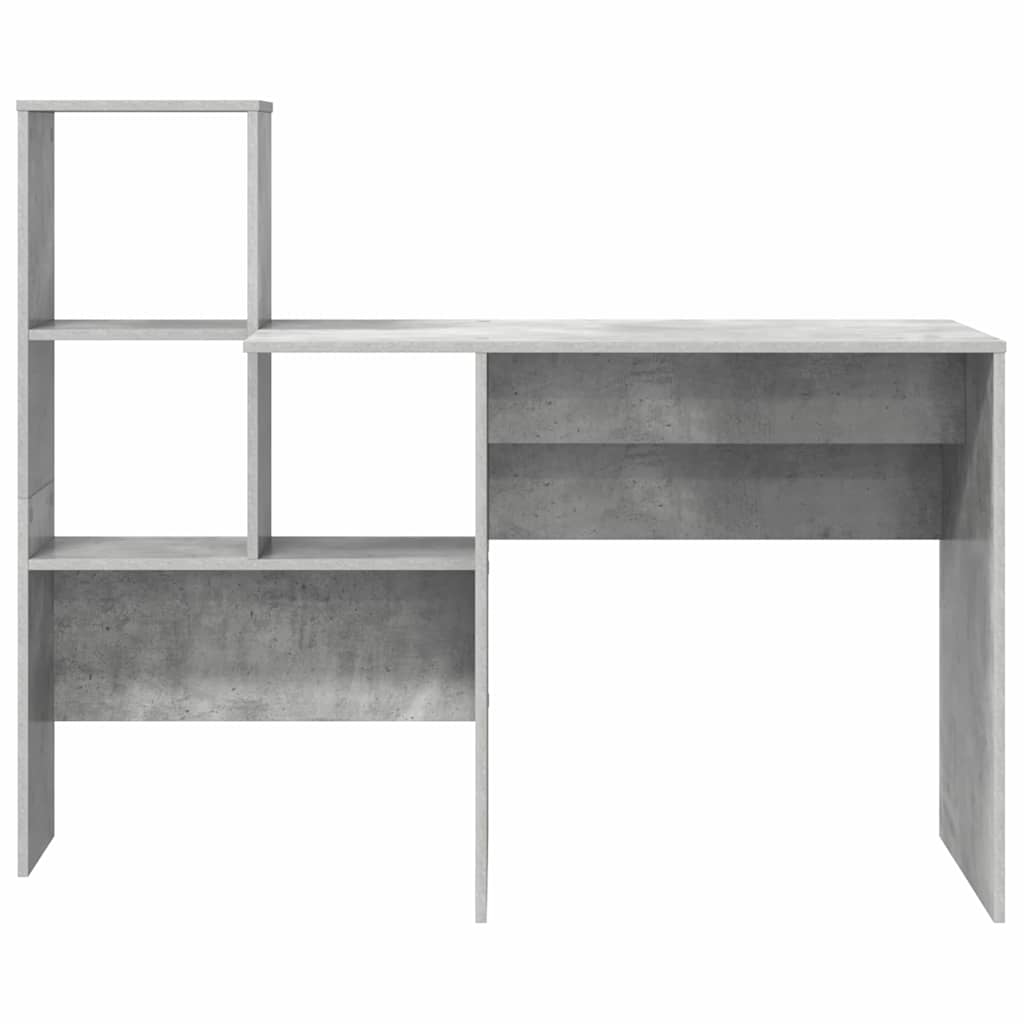 Stol Betonski sivi 131,5 x 50 x 106,5 cm Konstruirano drvo