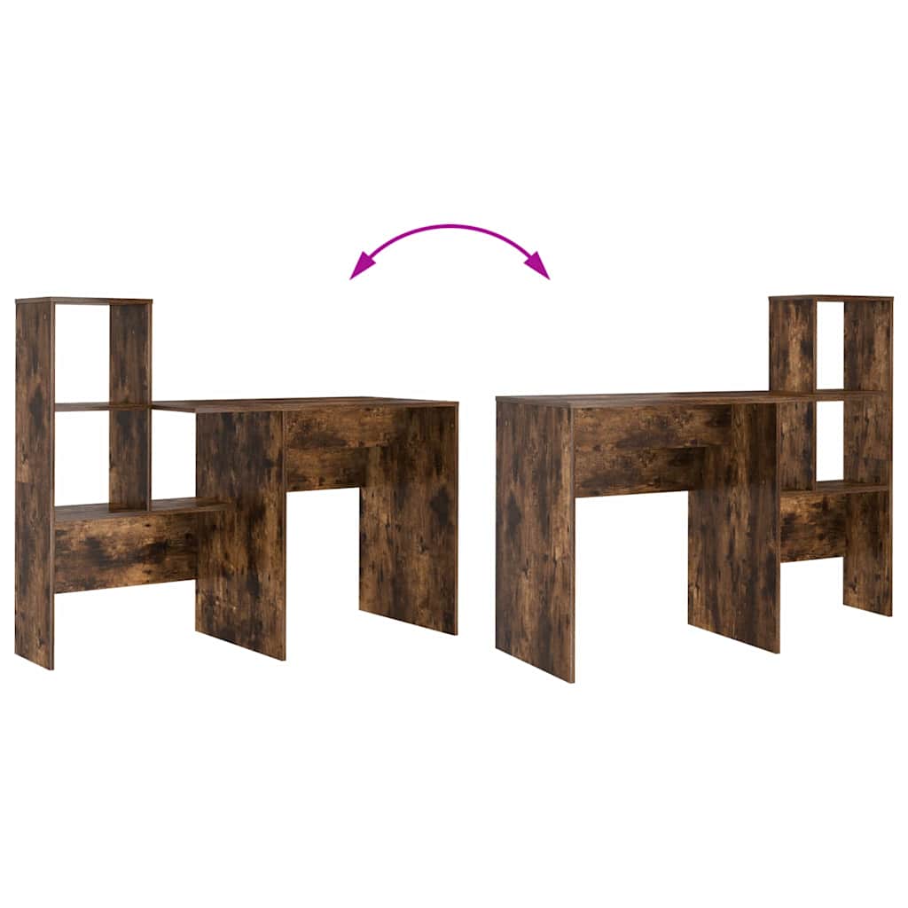 Stol Dimljeni hrast 131,5 x 50 x 106,5 cm Konstruirano drvo