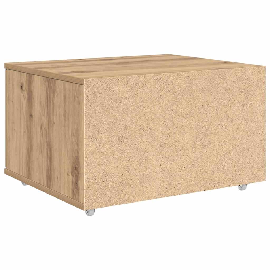 Ormar s ladicama s kotačem Umjetnički hrast 55 x 45 x 31 cm