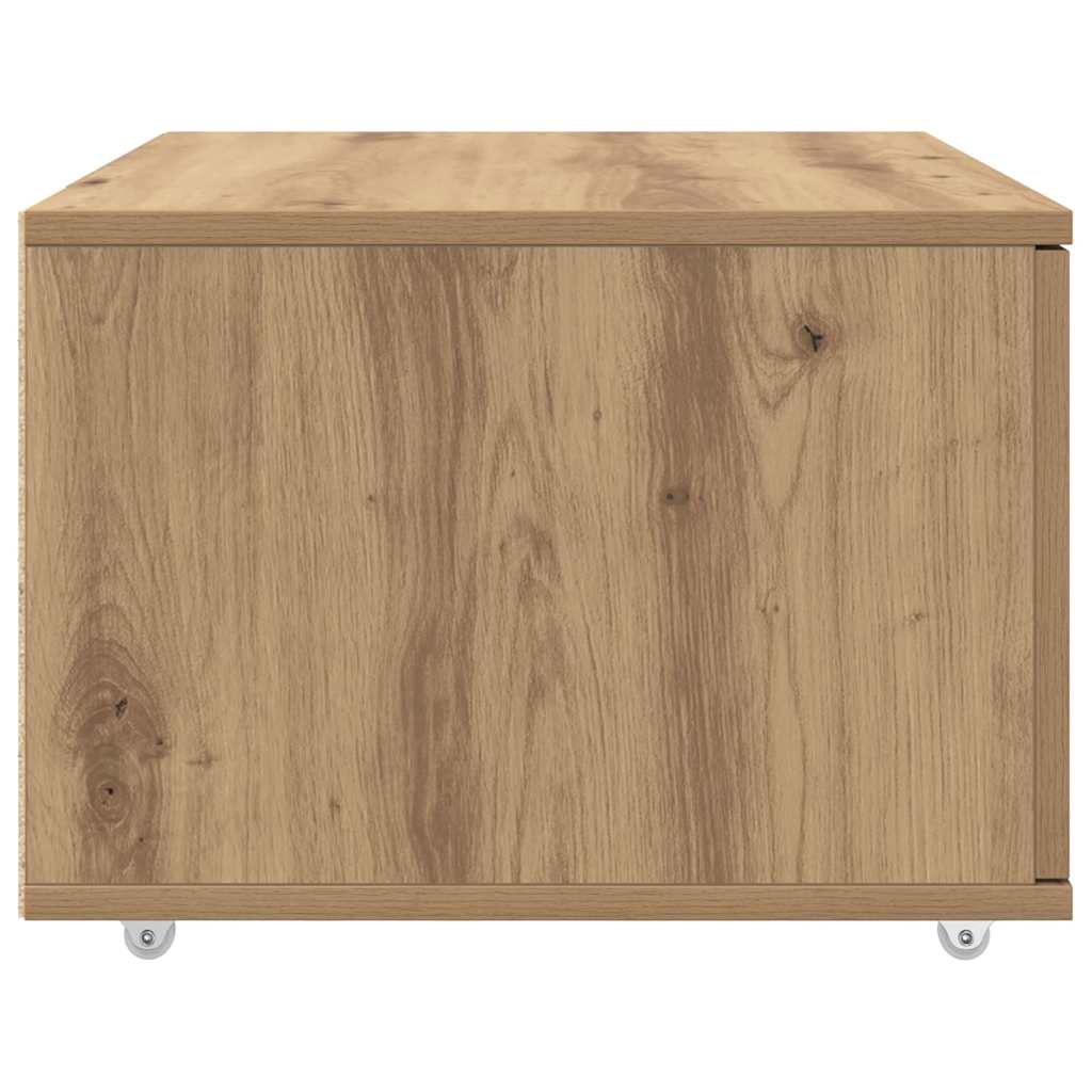 Ormar s ladicama s kotačem Umjetnički hrast 55 x 45 x 31 cm