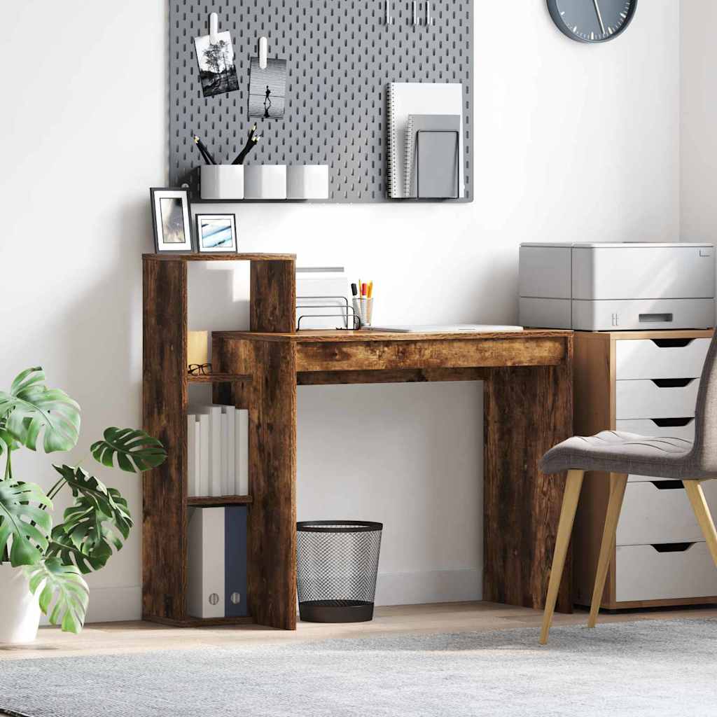 Stol Dimljeni hrast 100 x 40 x 90 cm Konstruirano drvo