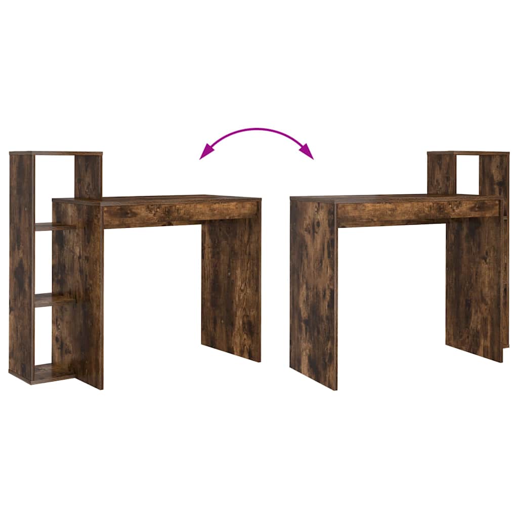 Stol Dimljeni hrast 100 x 40 x 90 cm Konstruirano drvo