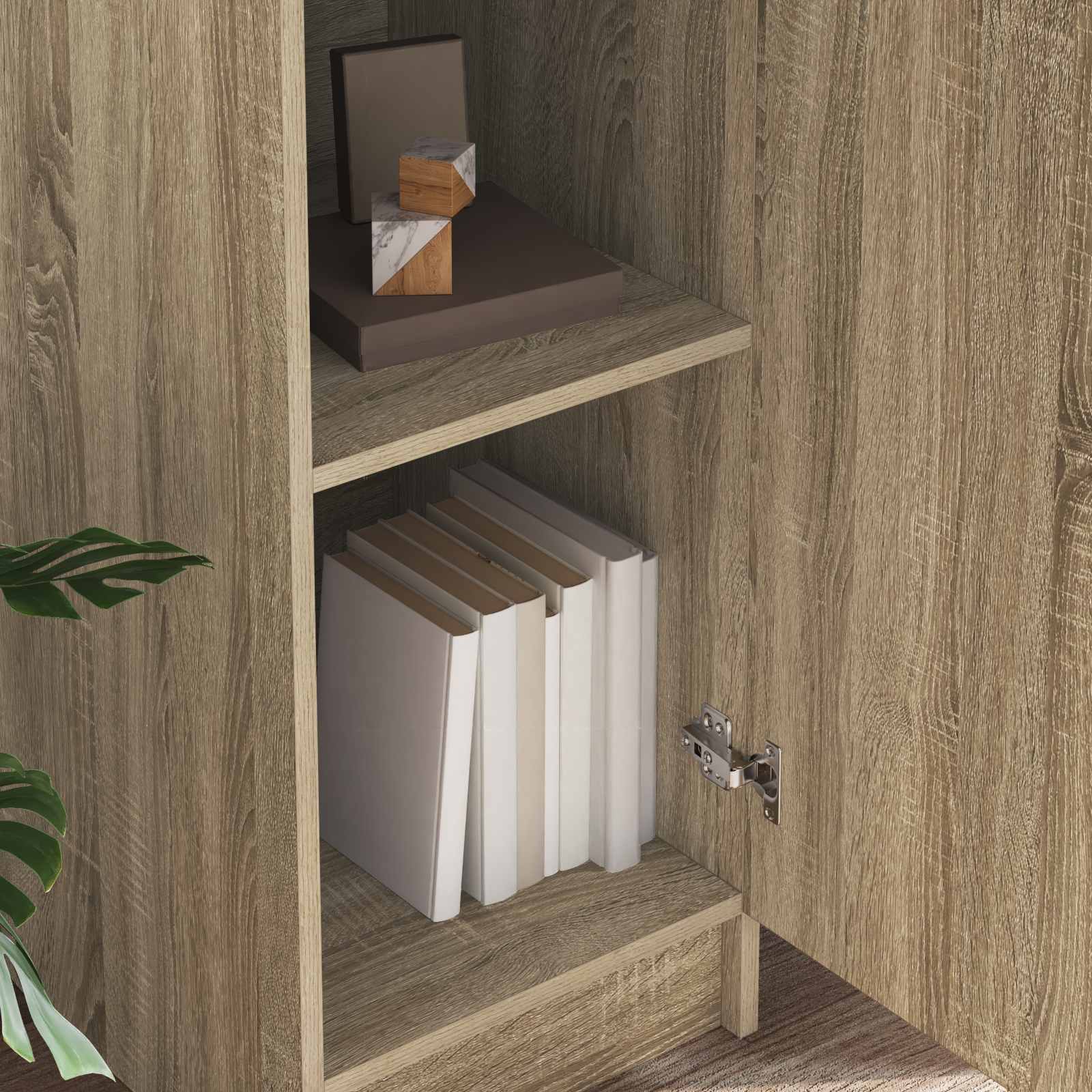 Highboard Sonoma hrast 35 x 39 x 168 cm