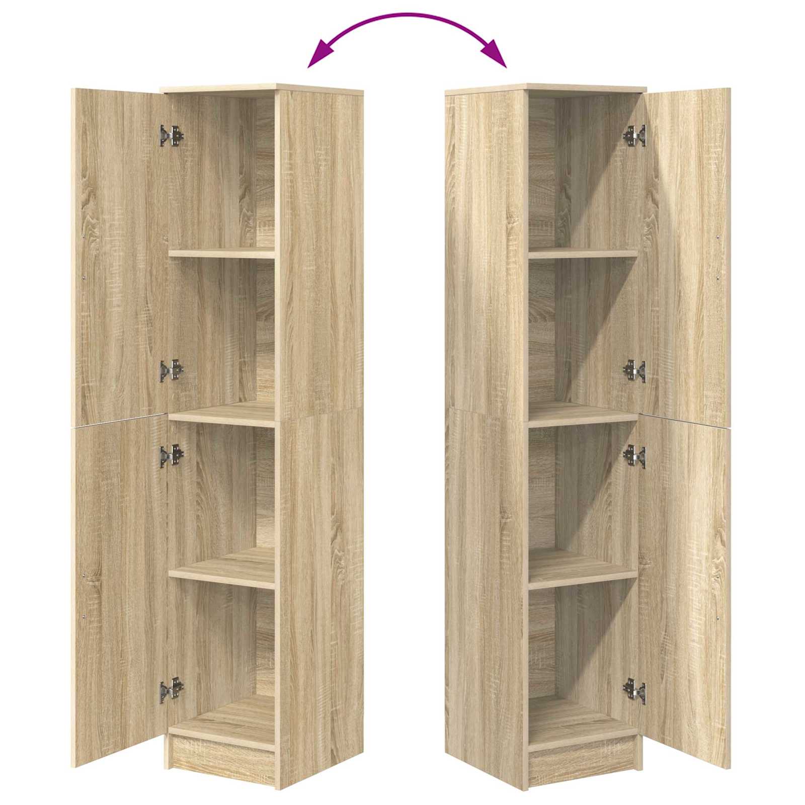 Highboard Sonoma hrast 35 x 39 x 168 cm