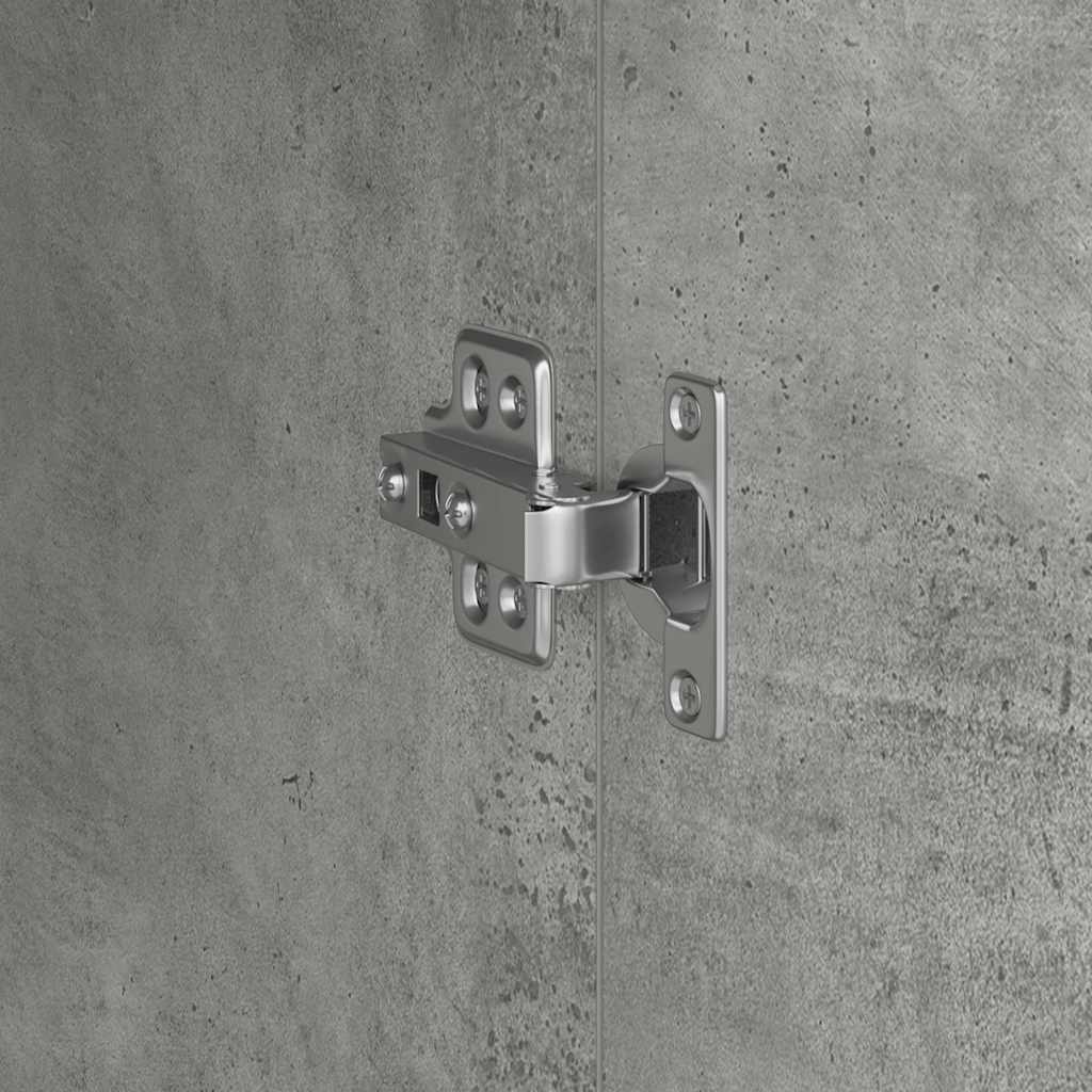 Highboard Betonski sivi 35 x 39 x 168 cm