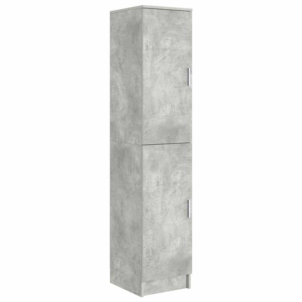Highboard Betonski sivi 35 x 39 x 168 cm