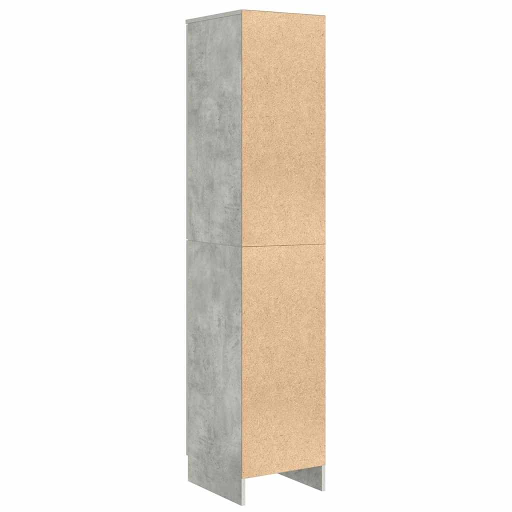 Highboard Betonski sivi 35 x 39 x 168 cm