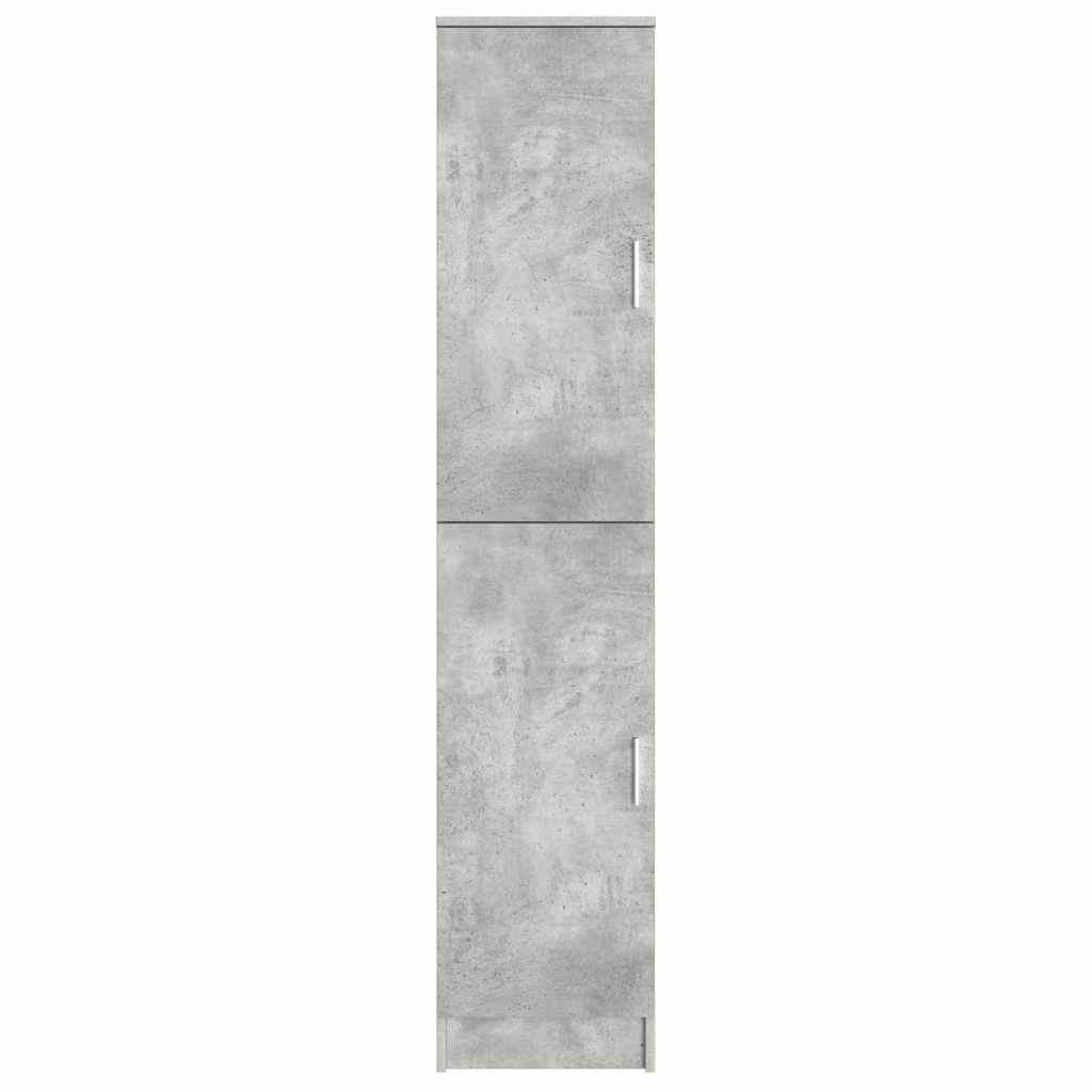 Highboard Betonski sivi 35 x 39 x 168 cm