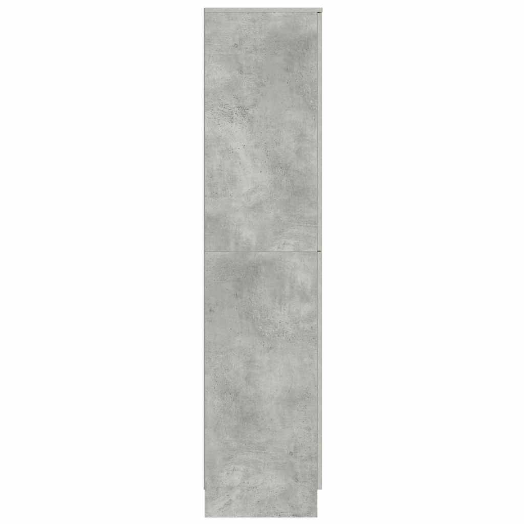 Highboard Betonski sivi 35 x 39 x 168 cm