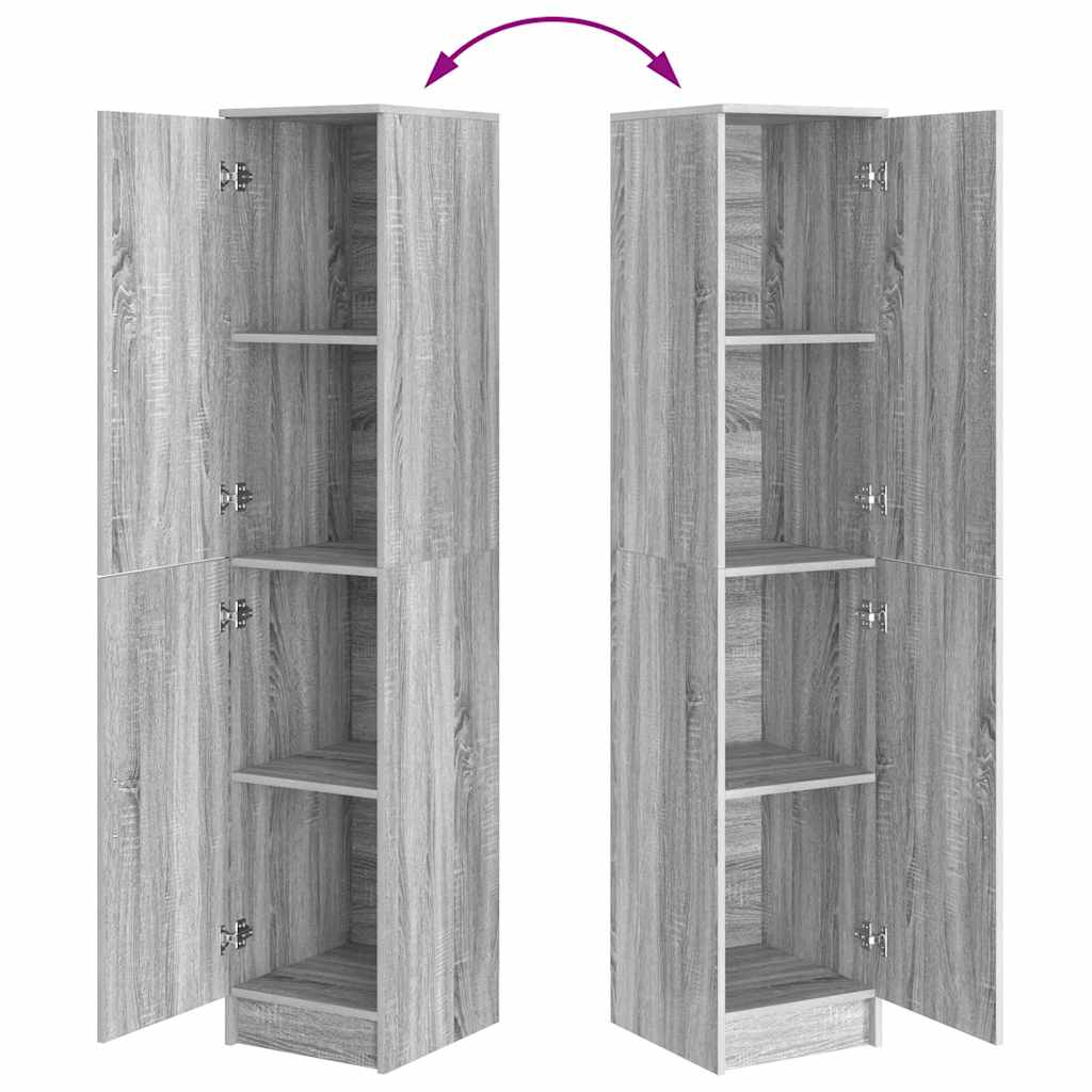 Highboard Siva Sonoma 35 x 39 x 168 cm