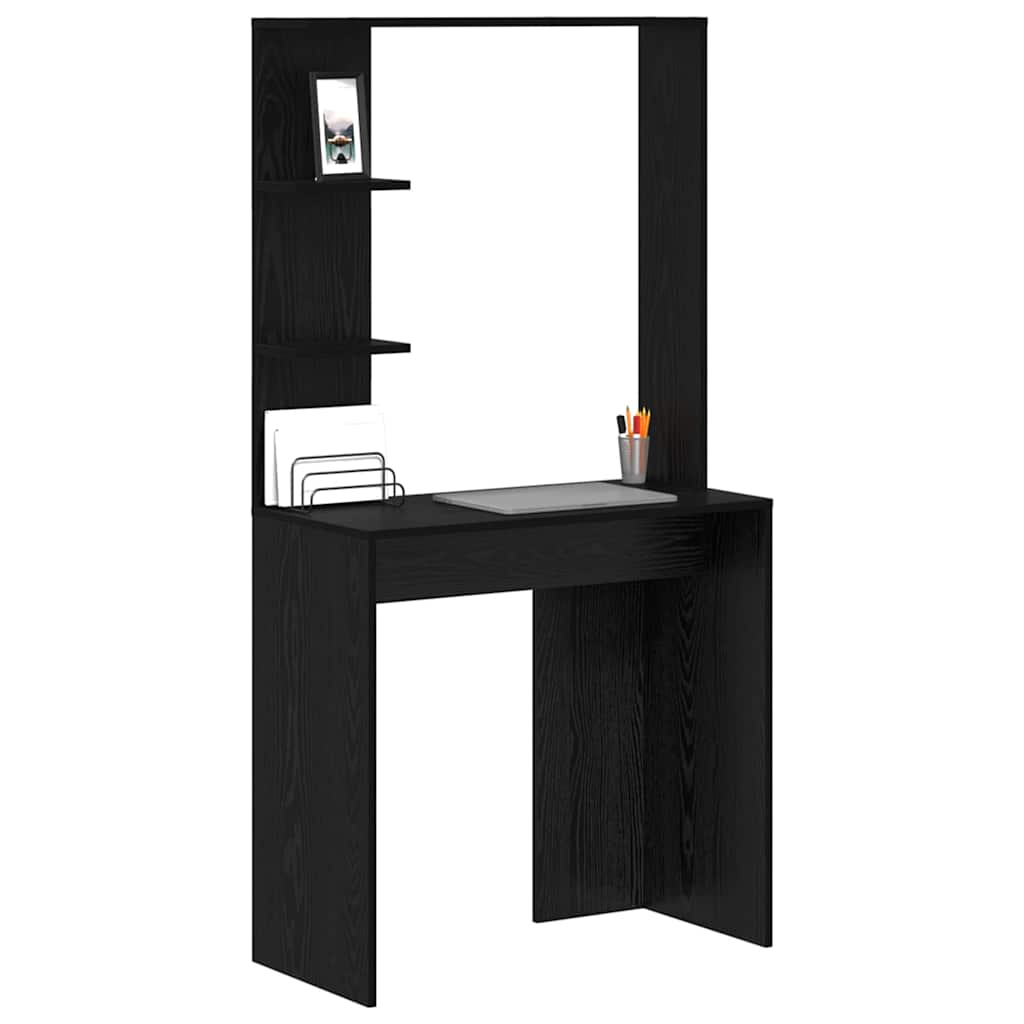 Stol Crni hrast 78,5 x 37 x 154,5 cm Konstruirano drvo