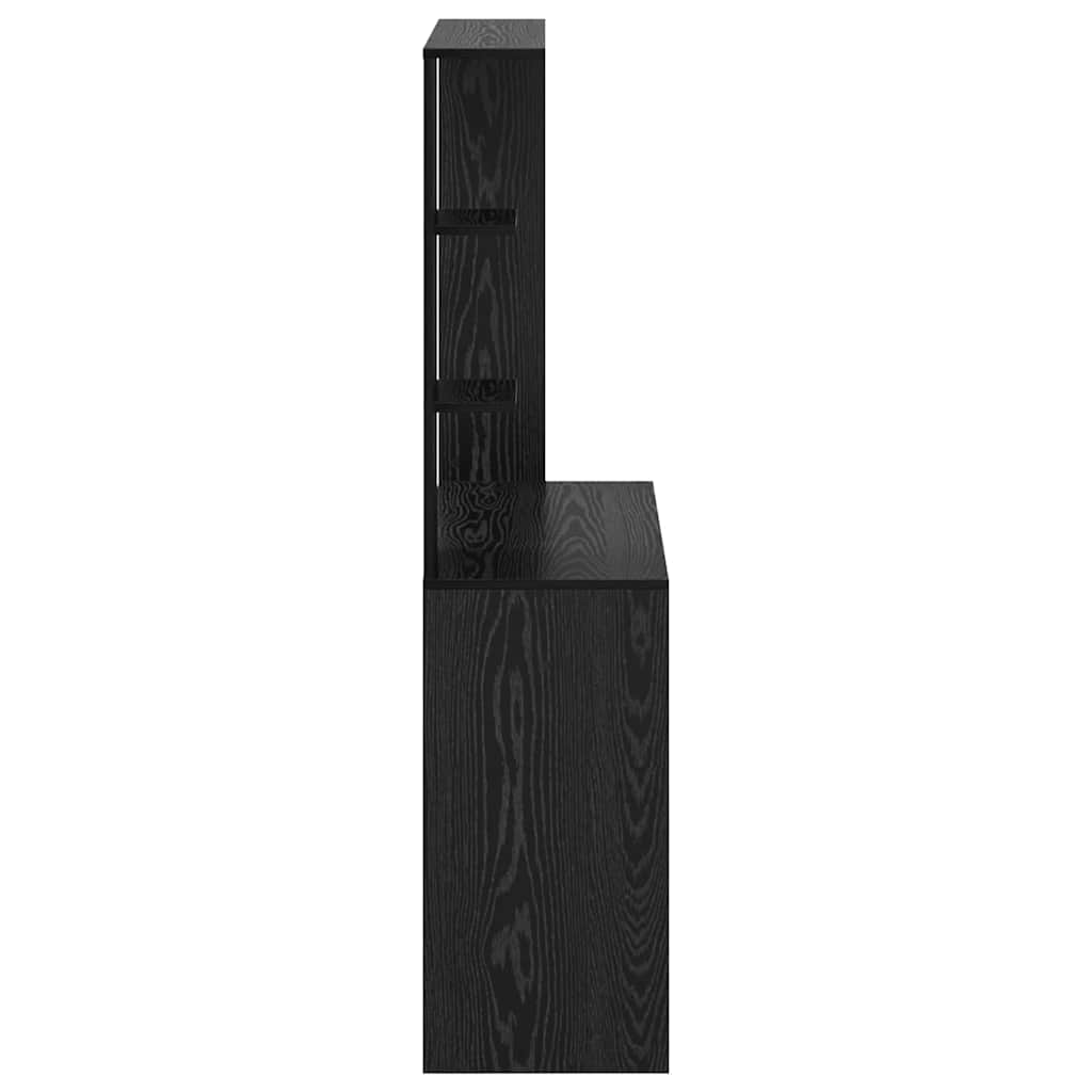 Stol Crni hrast 78,5 x 37 x 154,5 cm Konstruirano drvo