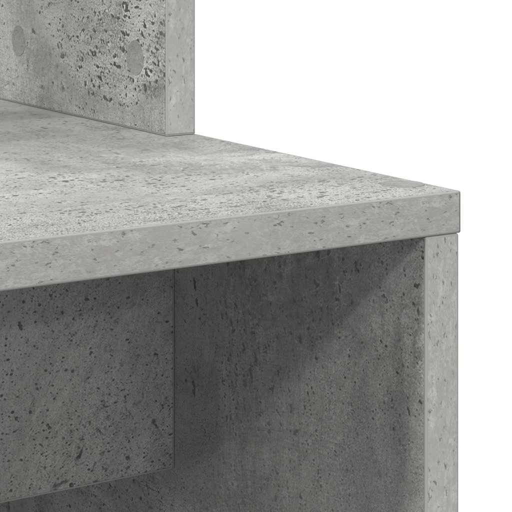 Stol Betonski sivi 78,5 x 37 x 154,5 cm Konstruirano drvo