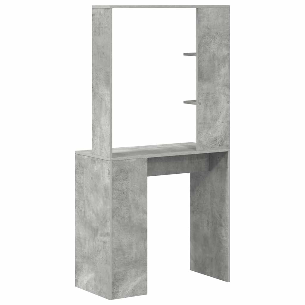 Stol Betonski sivi 78,5 x 37 x 154,5 cm Konstruirano drvo