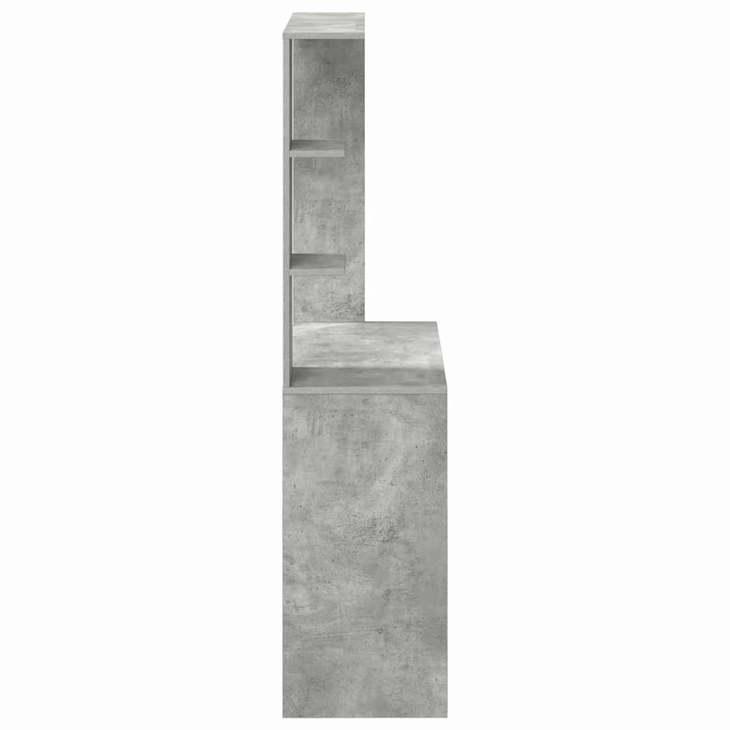 Stol Betonski sivi 78,5 x 37 x 154,5 cm Konstruirano drvo