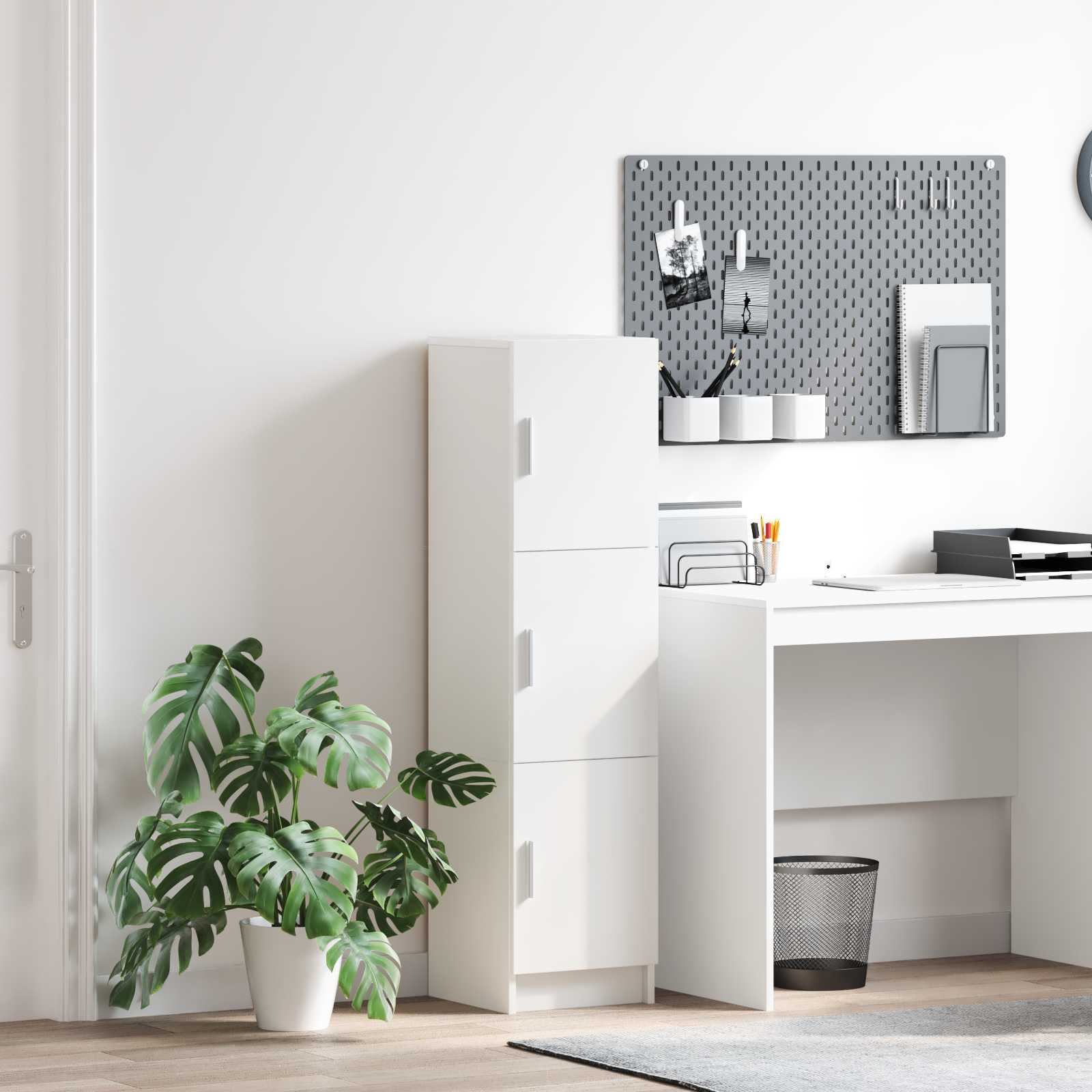 Highboard Bijelo 31.5 x 32 x 122.5 cm