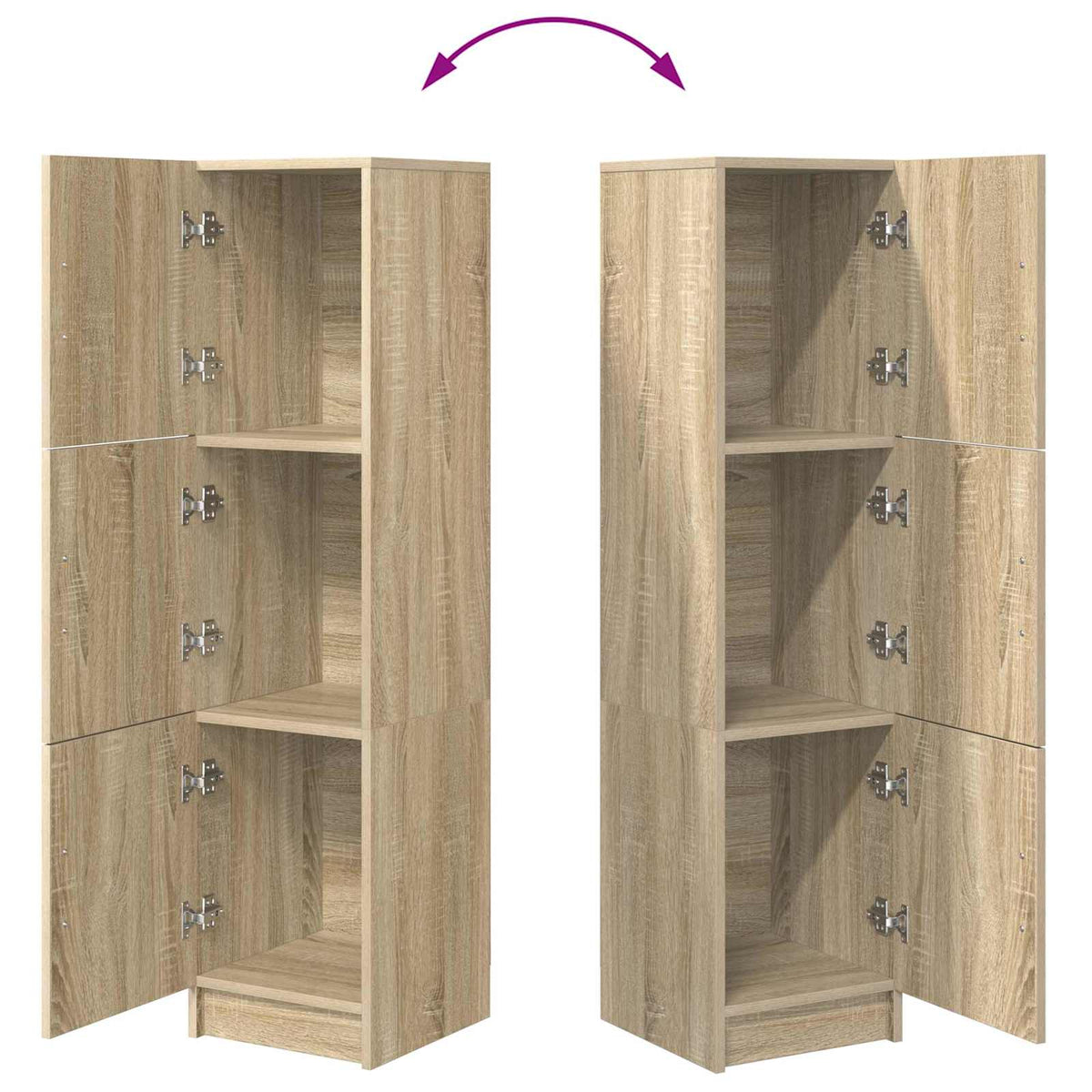 Highboard Sonoma hrast 31.5 x 32 x 122.5 cm
