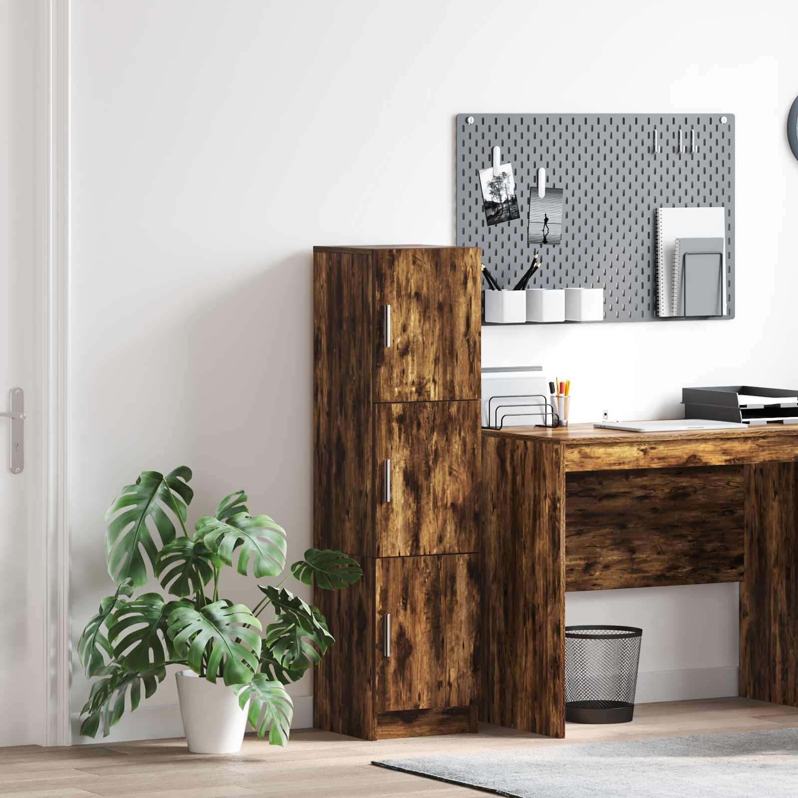 Highboard Dimljeni hrast 31.5 x 32 x 122.5 cm