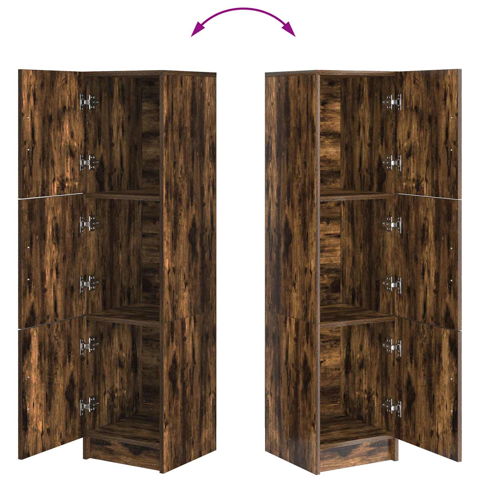 Highboard Dimljeni hrast 31.5 x 32 x 122.5 cm