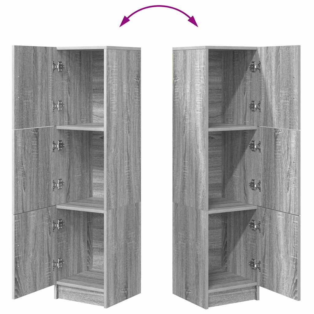 Highboard Siva Sonoma 31.5 x 32 x 122.5 cm