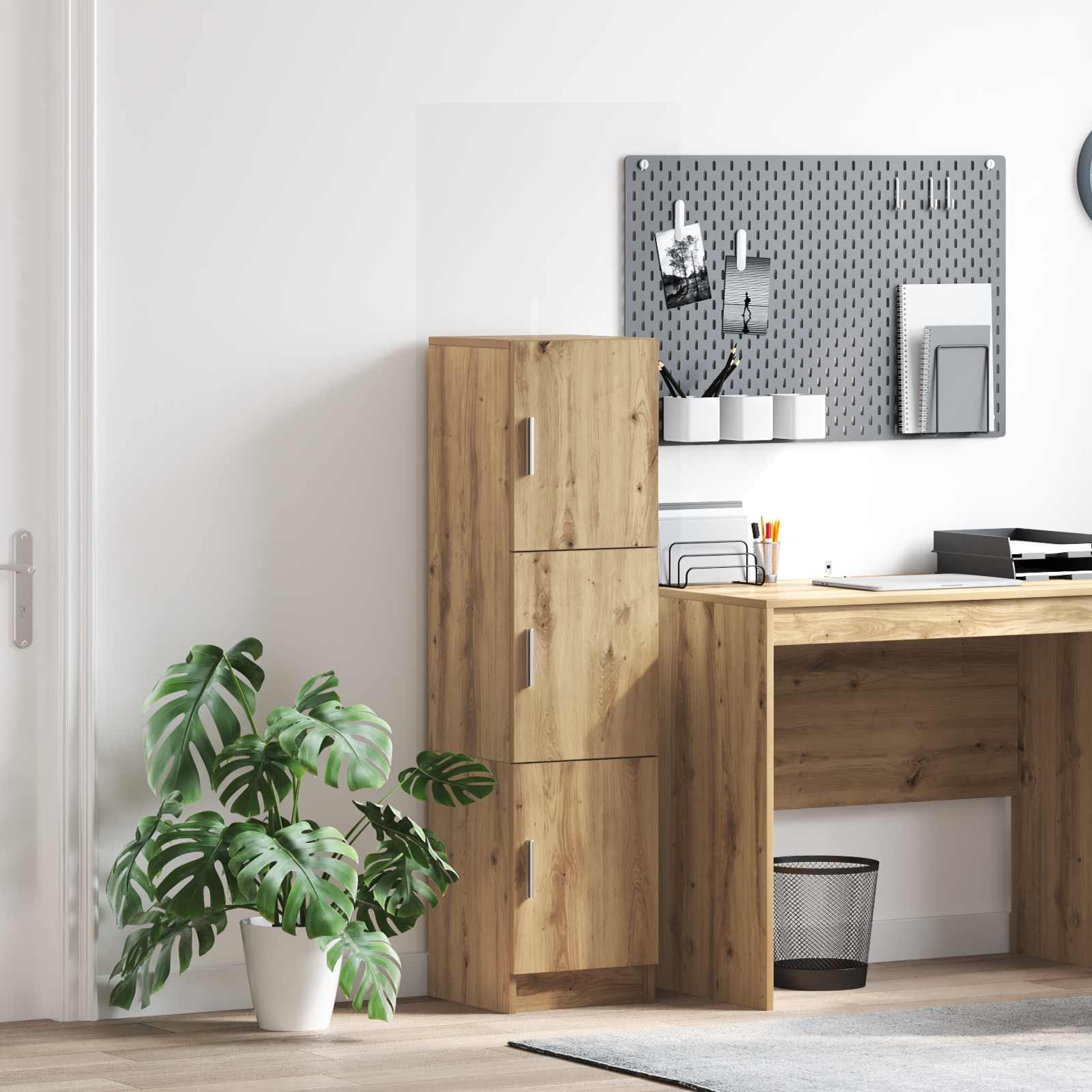 Highboard Umjetnički hrast 31.5 x 32 x 122.5 cm