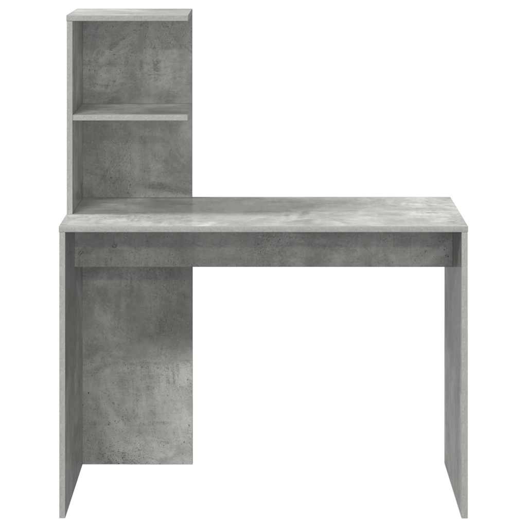 Stol Betonski sivi 102 x 50 x 124 cm Konstruirano drvo
