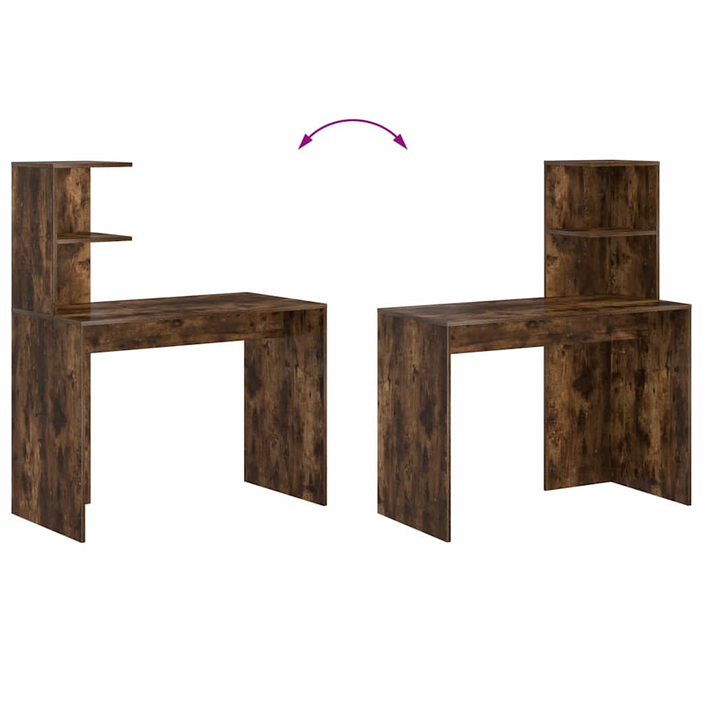 Stol Dimljeni hrast 102 x 50 x 124 cm Konstruirano drvo
